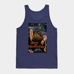 Classic Horror Movie Poster - House on Haunted Hill Tank Top